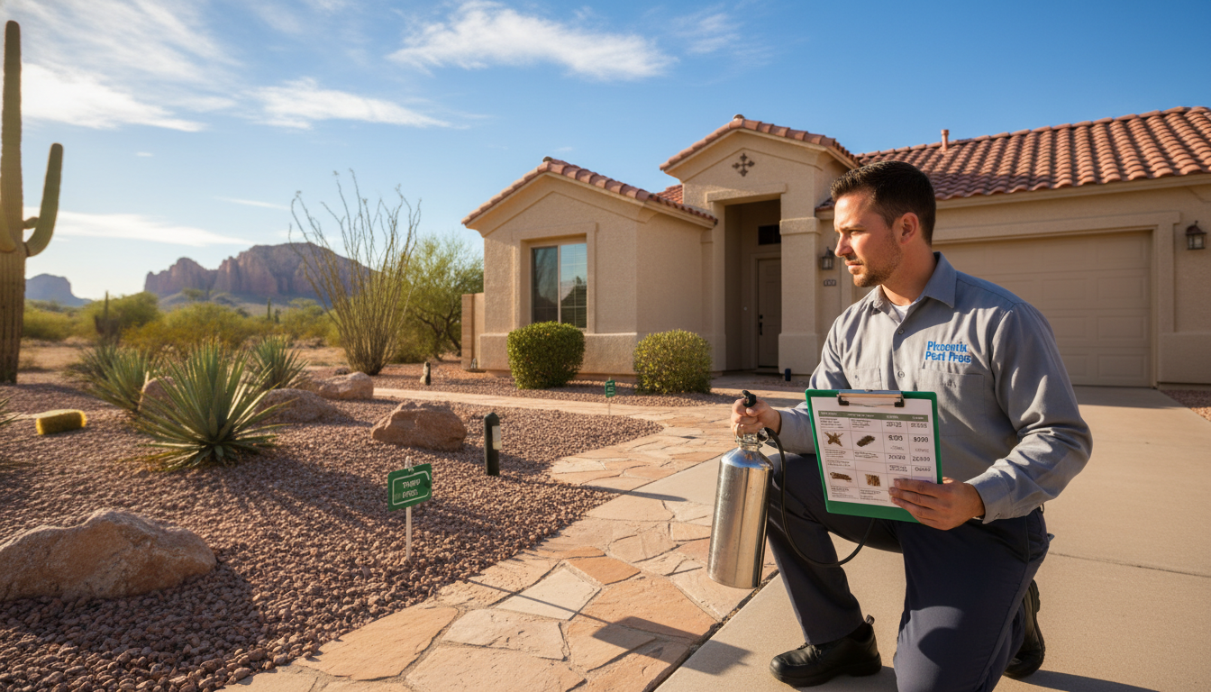 How much is pest control in Phoenix