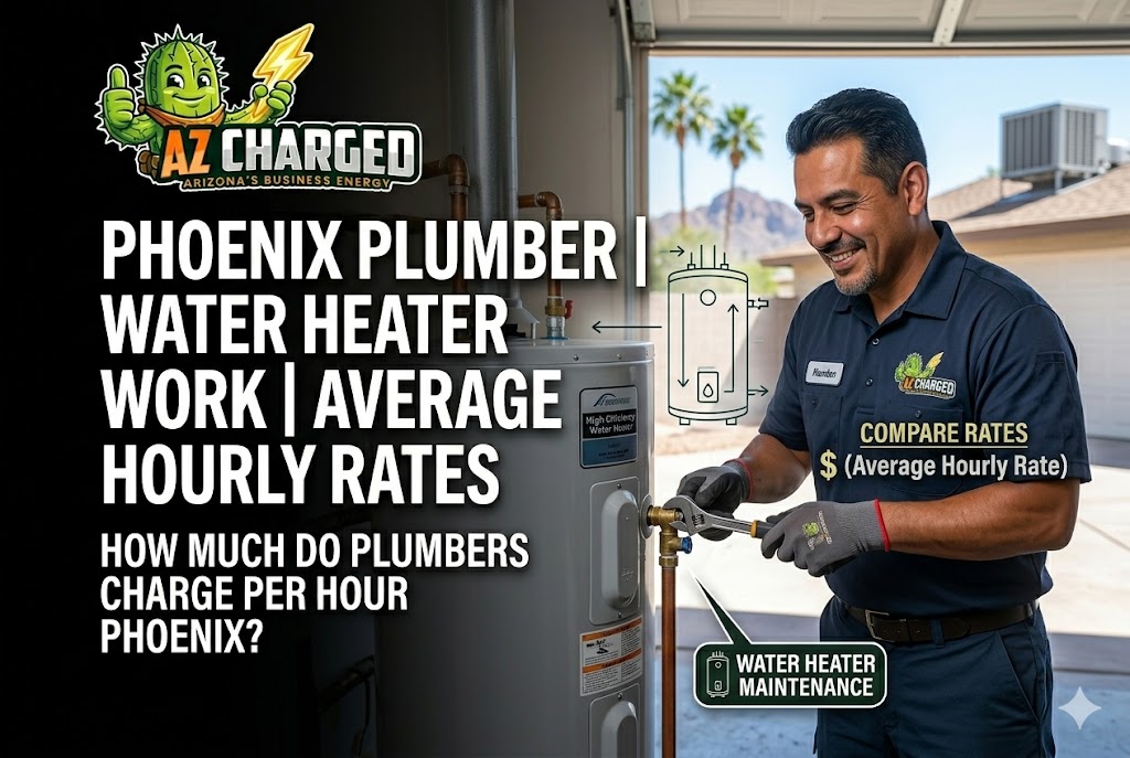 how much does a plumber charge per hour in phoenix
