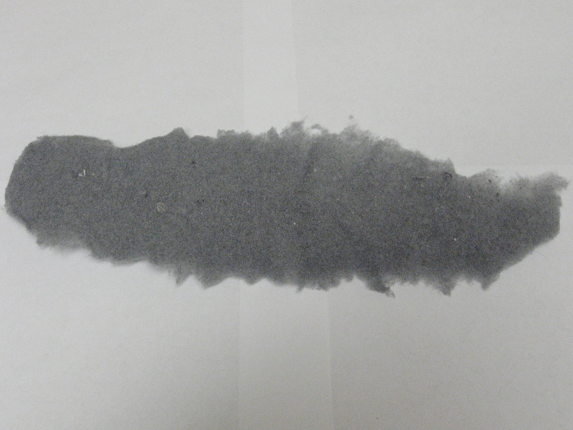 A sheet of dryer lint, the material that builds up in dryer vents