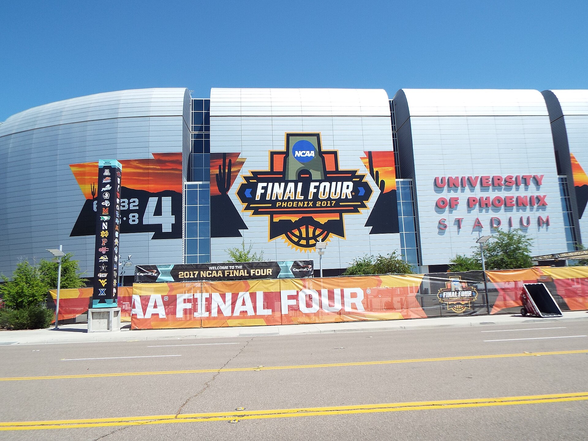 State Farm Stadium, home of the Arizona Cardinals, in Glendale, Arizona
